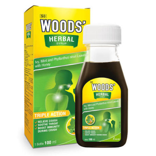 WOODS HERBAL COUGH SYRUP 100ML 23122