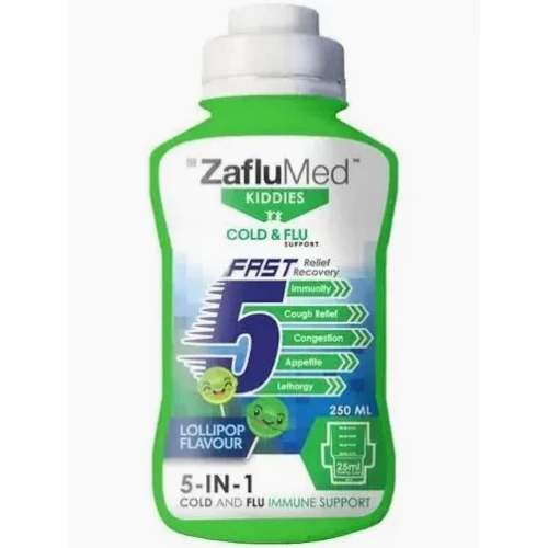 ZAFLUMED KIDS COLD & FLU SYR 250ML